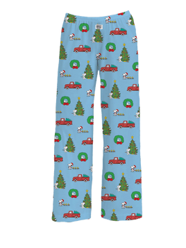 Snoopy Christmas Holiday Unisex Lounge Pants - Silky Smooth! (2XL) - snoopn4pnuts.com