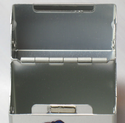 Snoopy Hinged Aluminum Cigarette Case - Ice Cream Cone - snoopn4pnuts.com