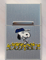 Snoopy Hinged Aluminum Cigarette Case - Coach