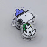 Snoopy Durable Acrylic Bag Clip (Great For Holding Papers Too) - Beaglescout