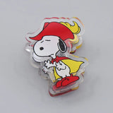 Snoopy Durable Acrylic Bag Clip (Great For Holding Papers Too) - Swashbuckler
