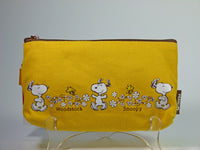 Snoopy Cosmetics Bag or Clutch Purse With Phone Holder
