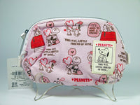 Peanuts Padded Cosmetics Bag or Clutch Purse