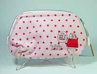 Peanuts Padded Cosmetics Bag or Clutch Purse