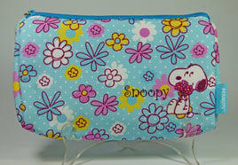 Snoopy Padded Cosmetics Bag or Clutch Purse