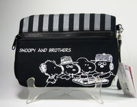 Snoopy and Brothers Double Sided Padded Cosmetics Bag or Clutch Purse