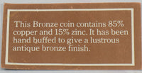 Snoopy Bronze Heads and Tails Coin - RARE! - snoopn4pnuts.com