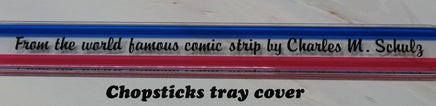 Peanuts 4 - Piece Storage Container and Chopsticks Set (Great For Lunch Boxes/Bags!) - snoopn4pnuts.com