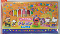 Universal Studios Japan Peanuts 12 - Piece Crayon Set - snoopn4pnuts.com
