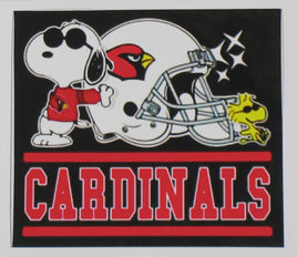 Snoopy Professional Baseball Indoor/Outdoor Waterproof Vinyl Decal - St. Louise Cardinals - snoopn4pnuts.com