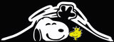 Happy Snoopy Die-Cut Vinyl Decal (Solid Fill-Full Color)