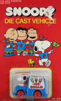 Snoopy Chunky Die-Cast Ice Cream Truck (NEAR MINT/NO Card As Seen In Photo)