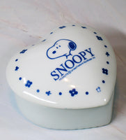 Snoopy Heart-Shaped Ceramic Trinket Box