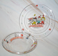 40th Anniversary Peanuts 2 - Piece Glass Dish Set - RARE! - snoopn4pnuts.com