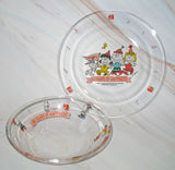 40th Anniversary Peanuts 2-Piece Glass Dish Set - RARE!