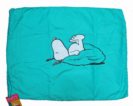 Snoopy Large Dog Bed Cover With Zippered Lining (Double Dog Bed Cover) - snoopn4pnuts.com