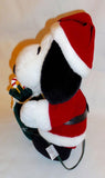 Santa's Best Holiday Animated Snoopy Christmas Motionette Doll (Plugs Into Mini String Light Set)