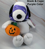 Masked Snoopy Animated and Vocal Halloween Plush Doll