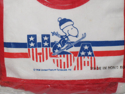 Snoopy 15" Plush 3 - Piece Doll Clothes Set - Team USA Red - White - Blue Skiing Uniform RARE! - snoopn4pnuts.com