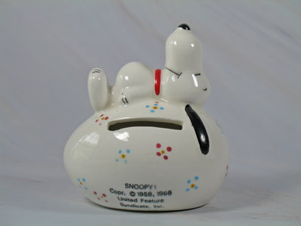 Snoopy On Egg Bank