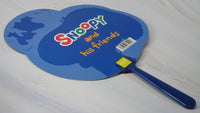 Snoopy Hand Fan - Great Breeze! (Tiny Nick In Cardstock)