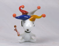 Snoopy Jester Mini Porcelain Figurine - RARE! - snoopn4pnuts.com