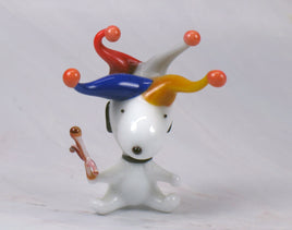 Snoopy Jester Mini Porcelain Figurine - RARE! - snoopn4pnuts.com