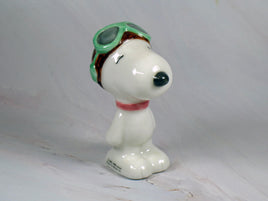 Snoopy Porcelain Figurine - Flying Ace - snoopn4pnuts.com