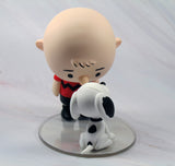 Charlie Brown and Snoopy Figurine On Acrylic Base