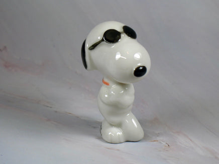 Snoopy Porcelain Figurine - Joe Cool - snoopn4pnuts.com