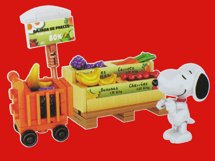 Snoopy Lego Blocks - Style Grocery Store Display - Fruit and Vegetable Stand - snoopn4pnuts.com