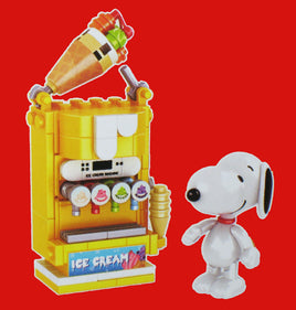 Snoopy Lego Blocks - Style Grocery Store Display - Ice Cream Stand - snoopn4pnuts.com