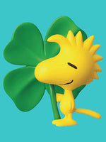 Peanuts Double-Sided Flag - Woodstock St. Patrick's Day 4-Leaf Clover