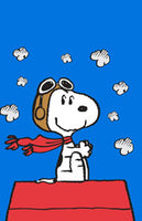 Peanuts Double-Sided Flag - Snoopy Flying Ace