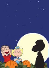 Peanuts Double - Sided Linen Flag - It's The Great Pumpkin! - snoopn4pnuts.com
