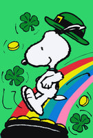 SNOOPY ST. PATRICK'S DAY Flag (Used/Near Mint)
