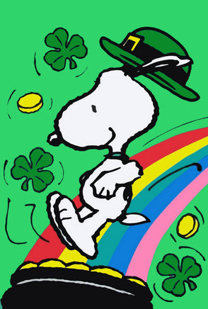 Snoopy St. Patrick's Day Flag (Used/Near Mint)