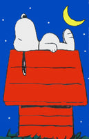 Peanuts Double-Sided Flag - Snoopy's Dog House