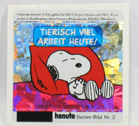 Snoopy DAZZLING Prismatic / Holographic German Sticker - Number 2