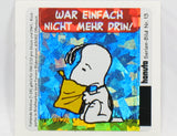 Snoopy DAZZLING Prismatic / Holographic German Sticker - Number 13