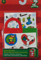 Snoopy Chistmas Holiday Favor Box Kit (Makes 4 Boxes)