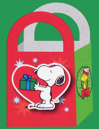 Snoopy Chistmas Holiday Favor Box Kit (Makes 4 Boxes) - snoopn4pnuts.com