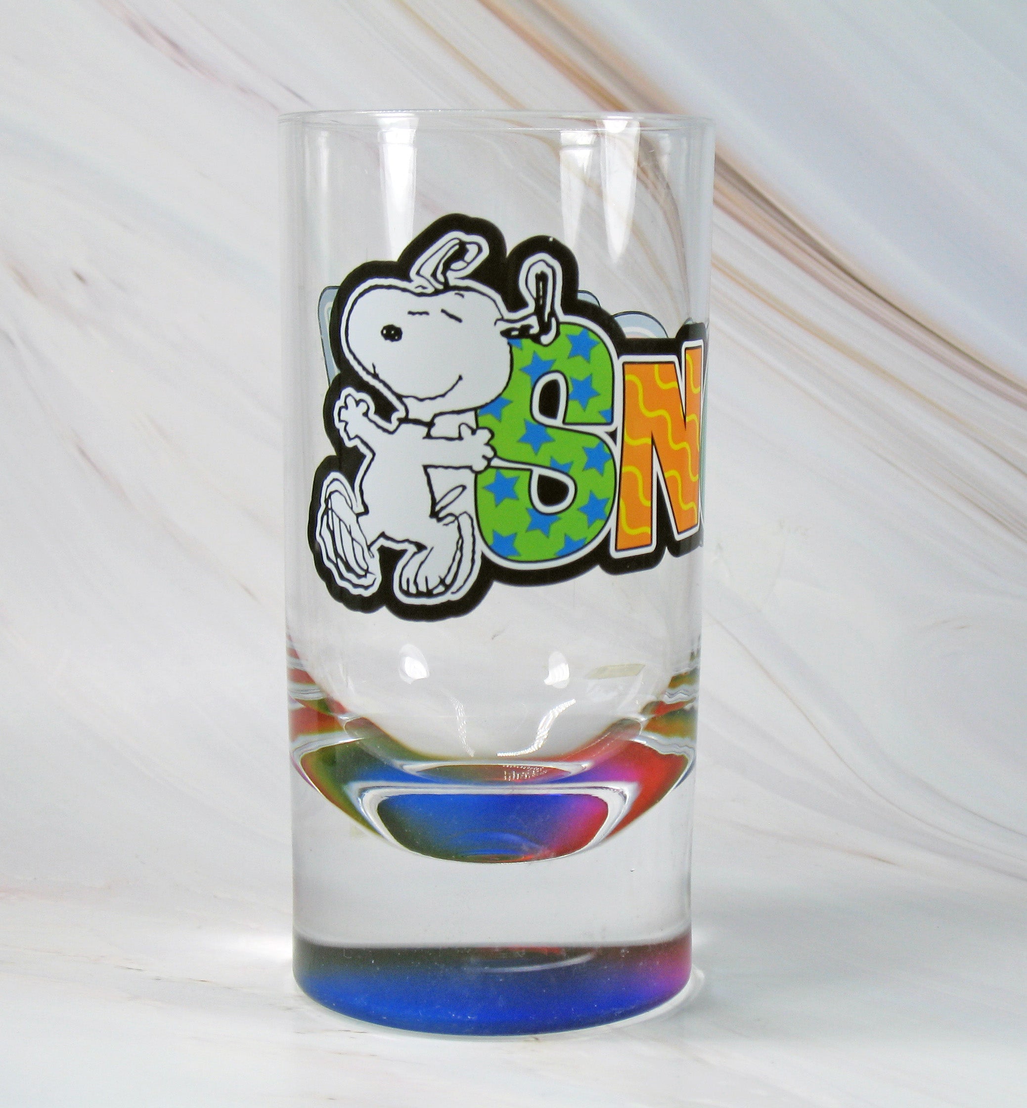 Peanuts Snoopy Drinking Glass