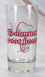 Snoopy Vintage Root Beer Drinking Glass