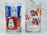 Peanuts Vintage Drinking Glass Set