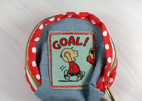 Peanuts Small Denim Change Purse - snoopn4pnuts.com