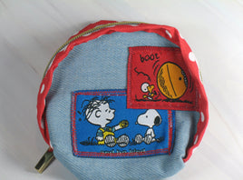 Peanuts Small Denim Change Purse - snoopn4pnuts.com