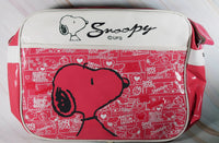 Snoopy Glossy Vinyl Shoulder Purse