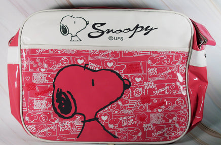 Snoopy Glossy Vinyl Shoulder Purse - snoopn4pnuts.com