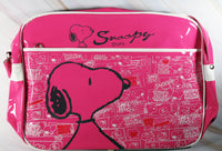 Snoopy Glossy Vinyl Shoulder Purse